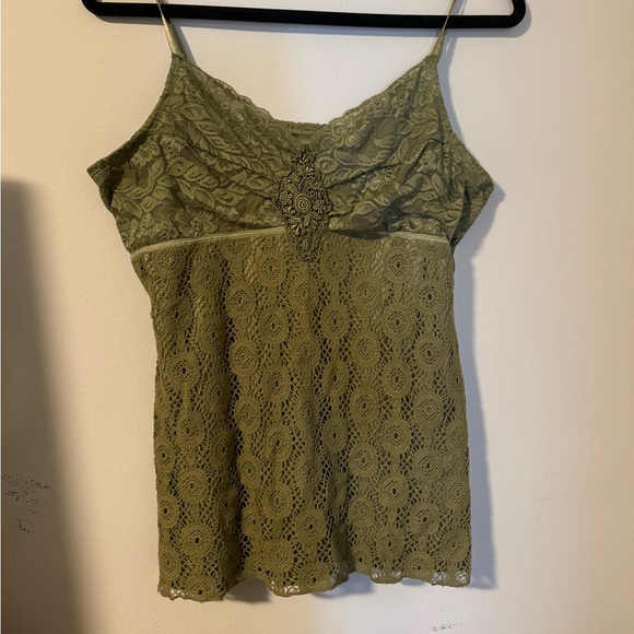 Green vintage y2k tank top - Picture 4 of 4